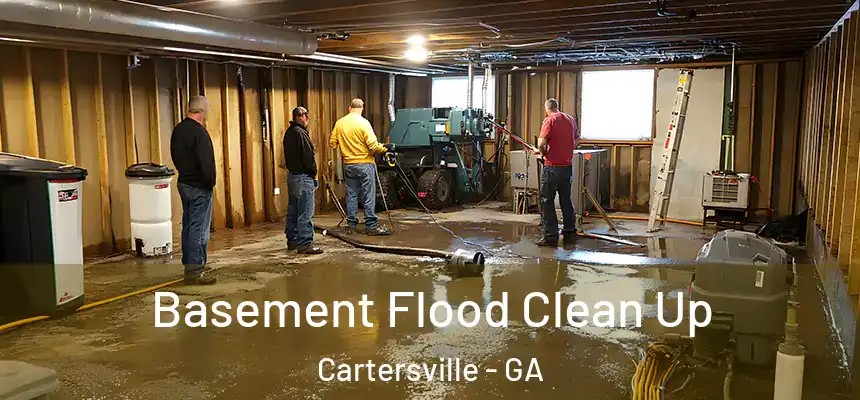  Basement Flood Clean Up Cartersville - GA