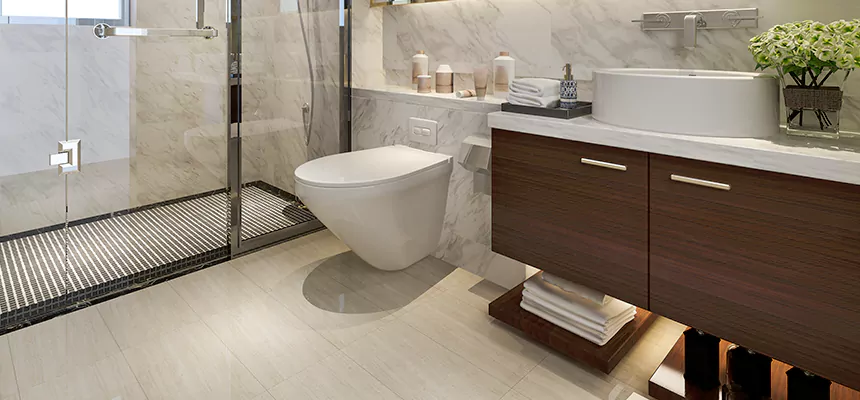 Burst Pipe Bathroom Cleanup in Cartersville