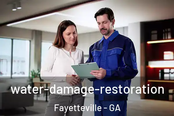 water-damage-restoration Fayetteville - GA