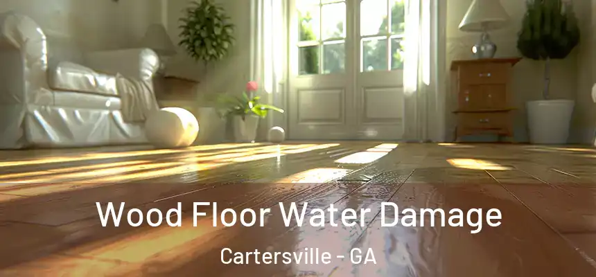  Wood Floor Water Damage Cartersville - GA
